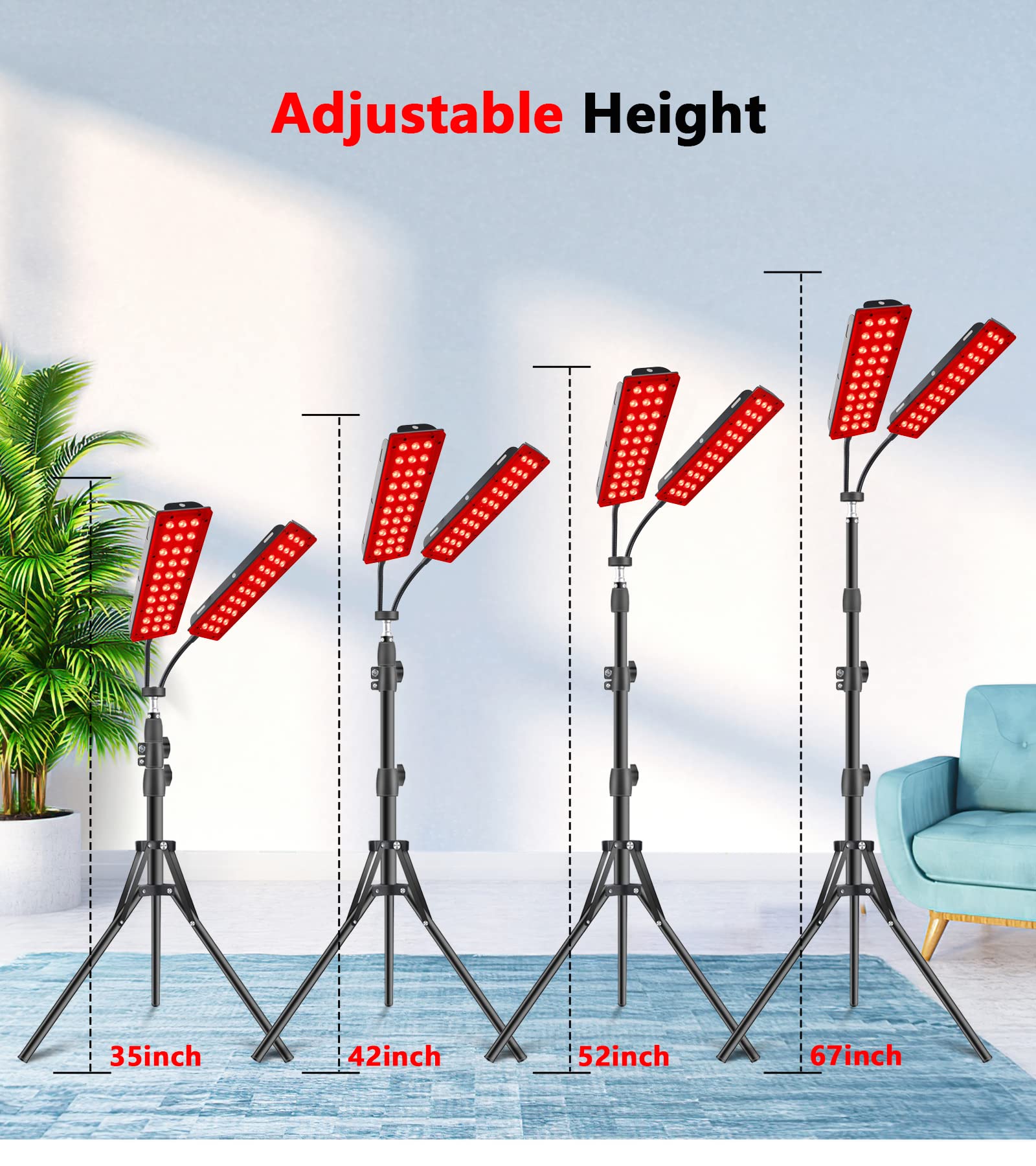 Astarexin floor-standing and wall-mount setup in a home environment