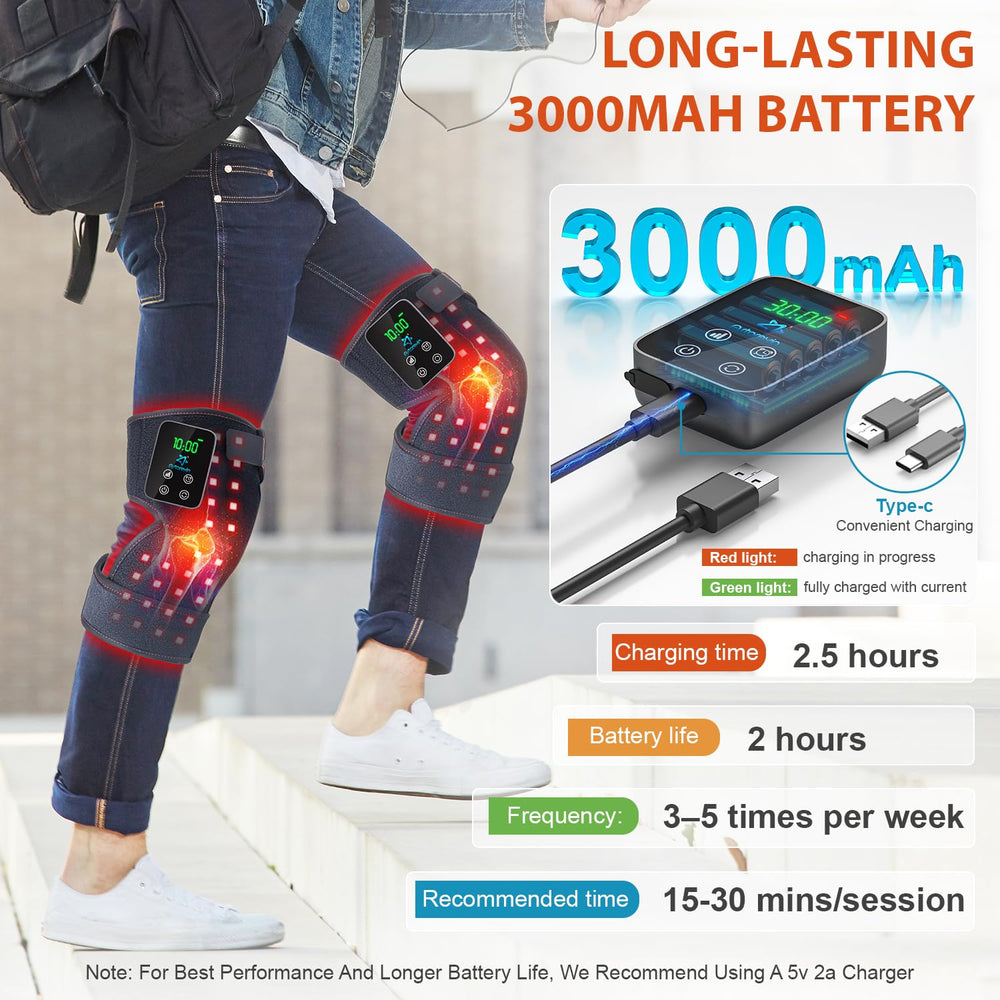 Astarexin knee wrap thermal fleece lining delivering comforting warmth during sessions
