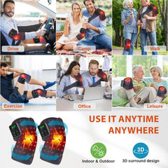 Astarexin knee wrap wireless battery enables cordless use during daily activities