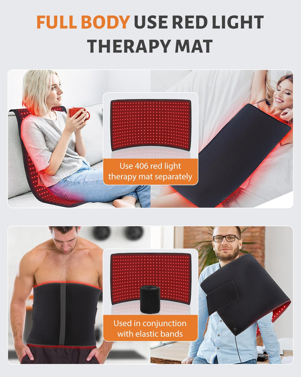 Astarexin foldable red light pad for compact storage.