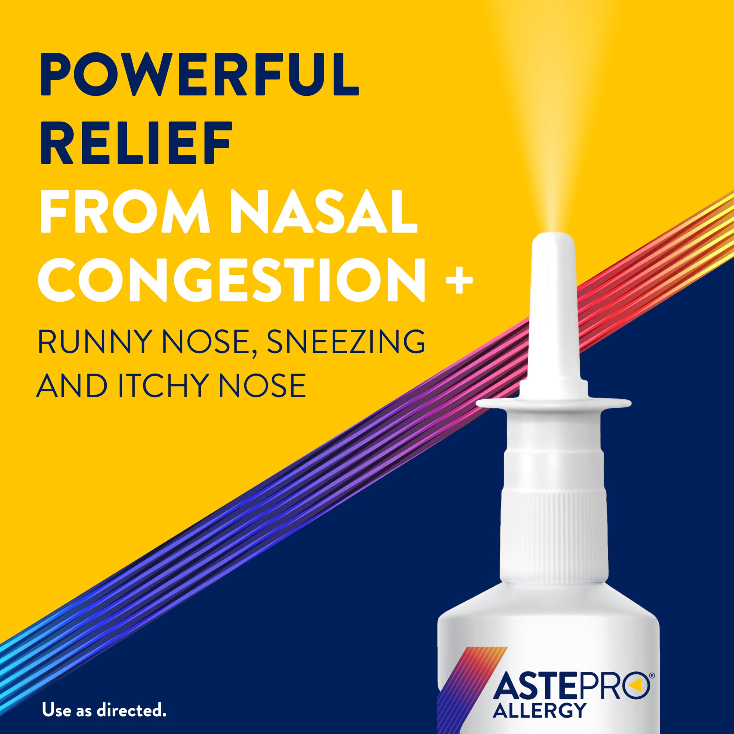 Astepro label detail focusing on 205.5 mcg per spray.