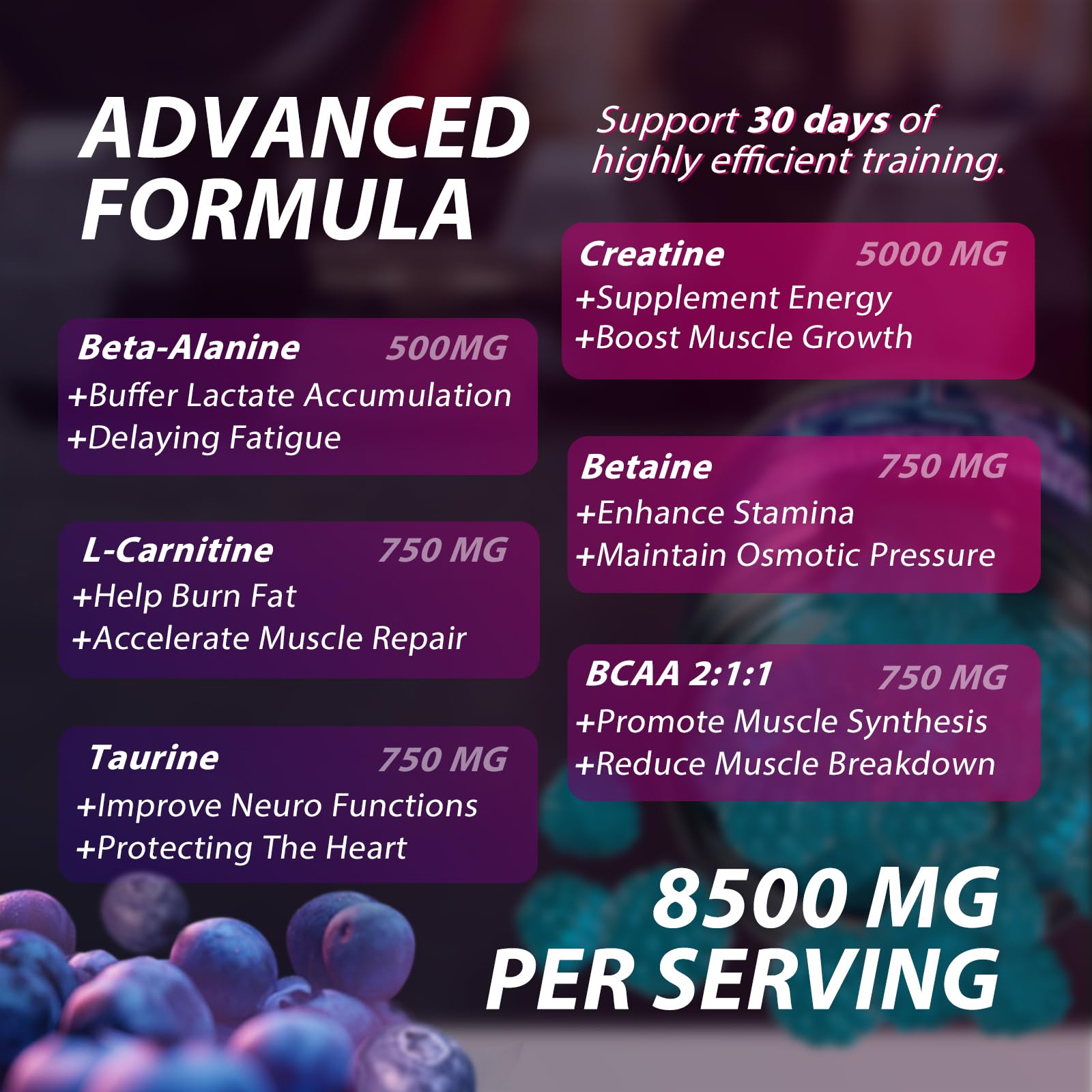 Asumtal Creatine Monohydrate Gummies packaging emphasizes vegan sugar-free formula.