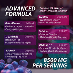 Asumtal Creatine Monohydrate Gummies packaging emphasizes vegan sugar-free formula.