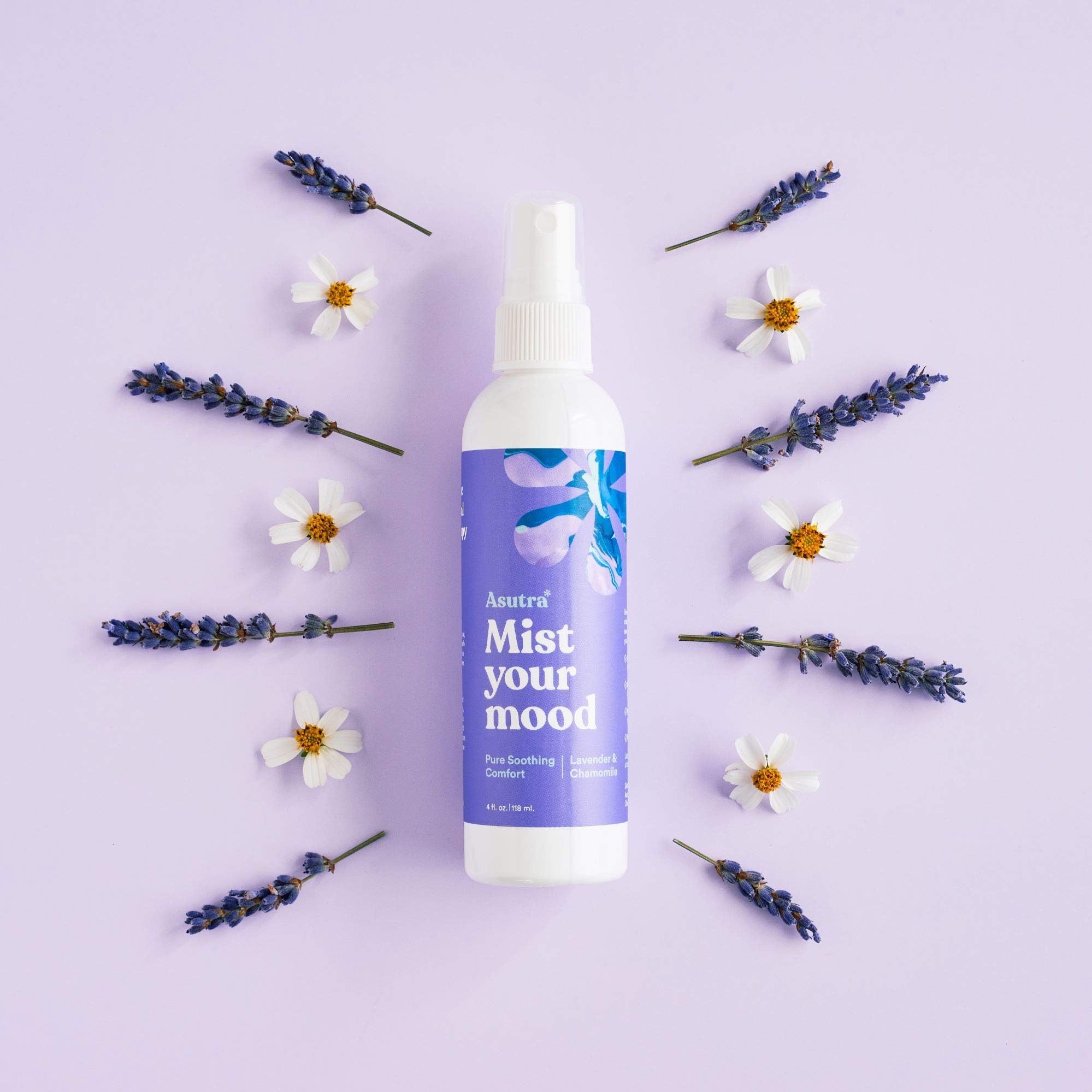 ASUTRA citrus-eucalyptus room spray for a bright space