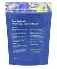 ASUTRA foot soak with magnesium chloride flakes delivering a relaxing soak.