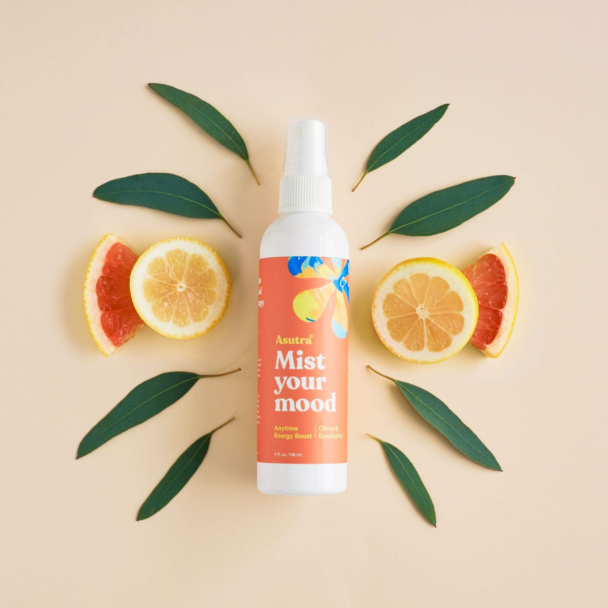 ASUTRA peppermint-rosemary focus spray to sharpen attention