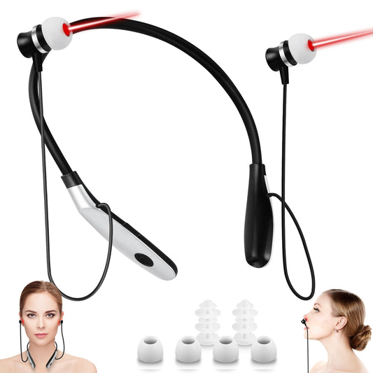 aswaysun 650nm red light ear and nose device for soothing relief at home