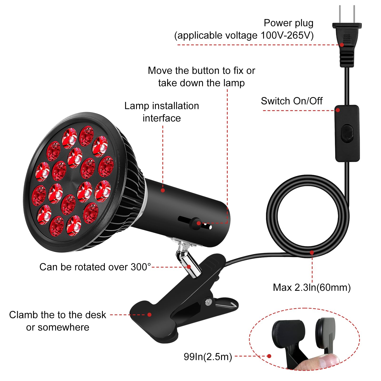 Aswaysun 24-month warranty and support for reliable light therapy.