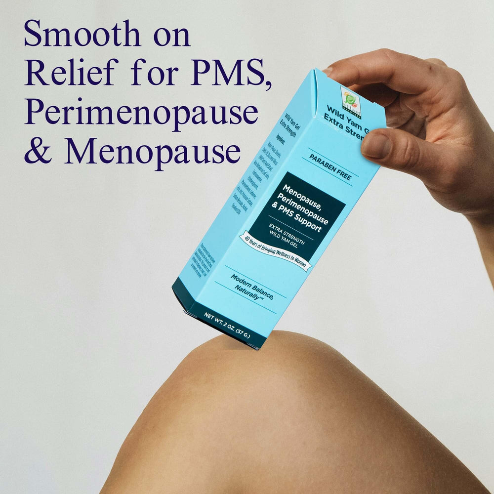 At Last Naturals Wild Yam Gel dispensing shows easy, mess-free application.