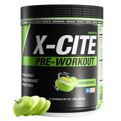 ATHLEAN-RX X-CITE bottle pour boosting energy for intense workouts