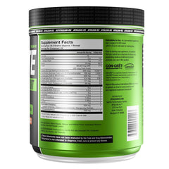 ATHLEAN-RX X-CITE pre-workout powder being scooped for energy