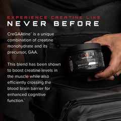 athlete using unmatched cregaatine during training showing endurance potential