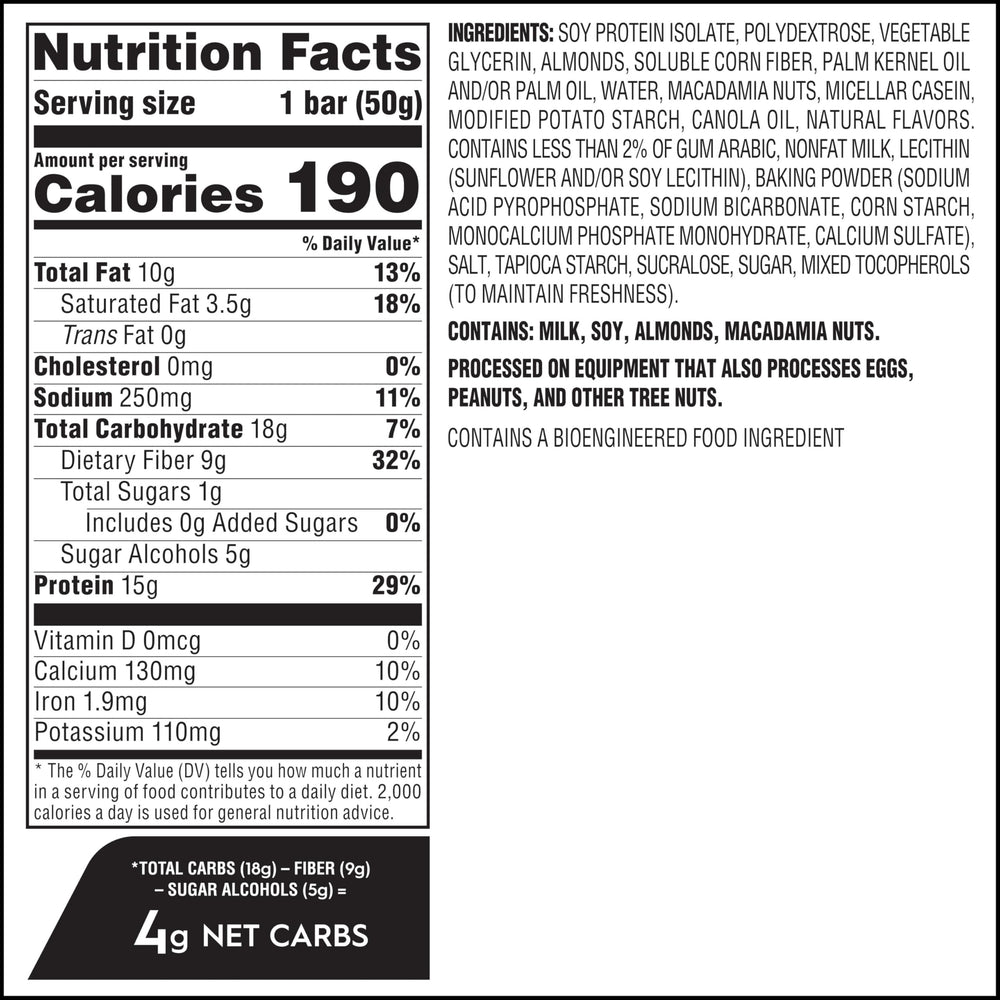 Atkins Vanilla Macadamia Bar in a gym bag for post workout fueling