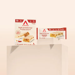Atkins bar in bag for busy day snacking