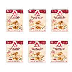 Atkins Strawberry Shortcake Bar packaging, keto-friendly snack on the go