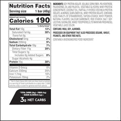 Slice of Atkins Strawberry Shortcake Bar highlighting texture