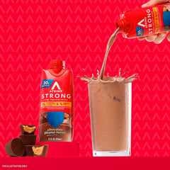 Atkins Strong keto-friendly protein shake—low carb option for daily wellness.