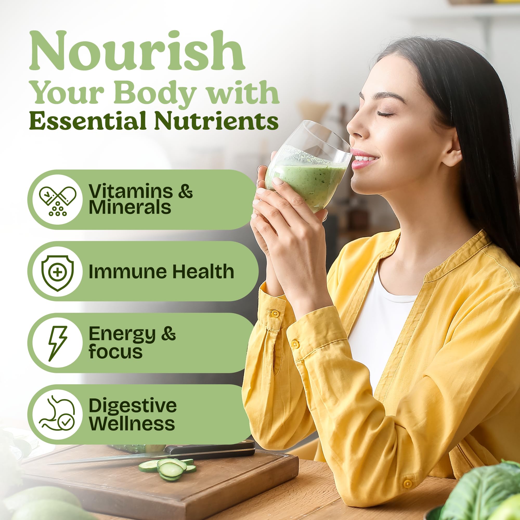 Atlantic Naturals Sea Moss 7-Colon Cleanse ingredients image highlights psyllium and sea moss.