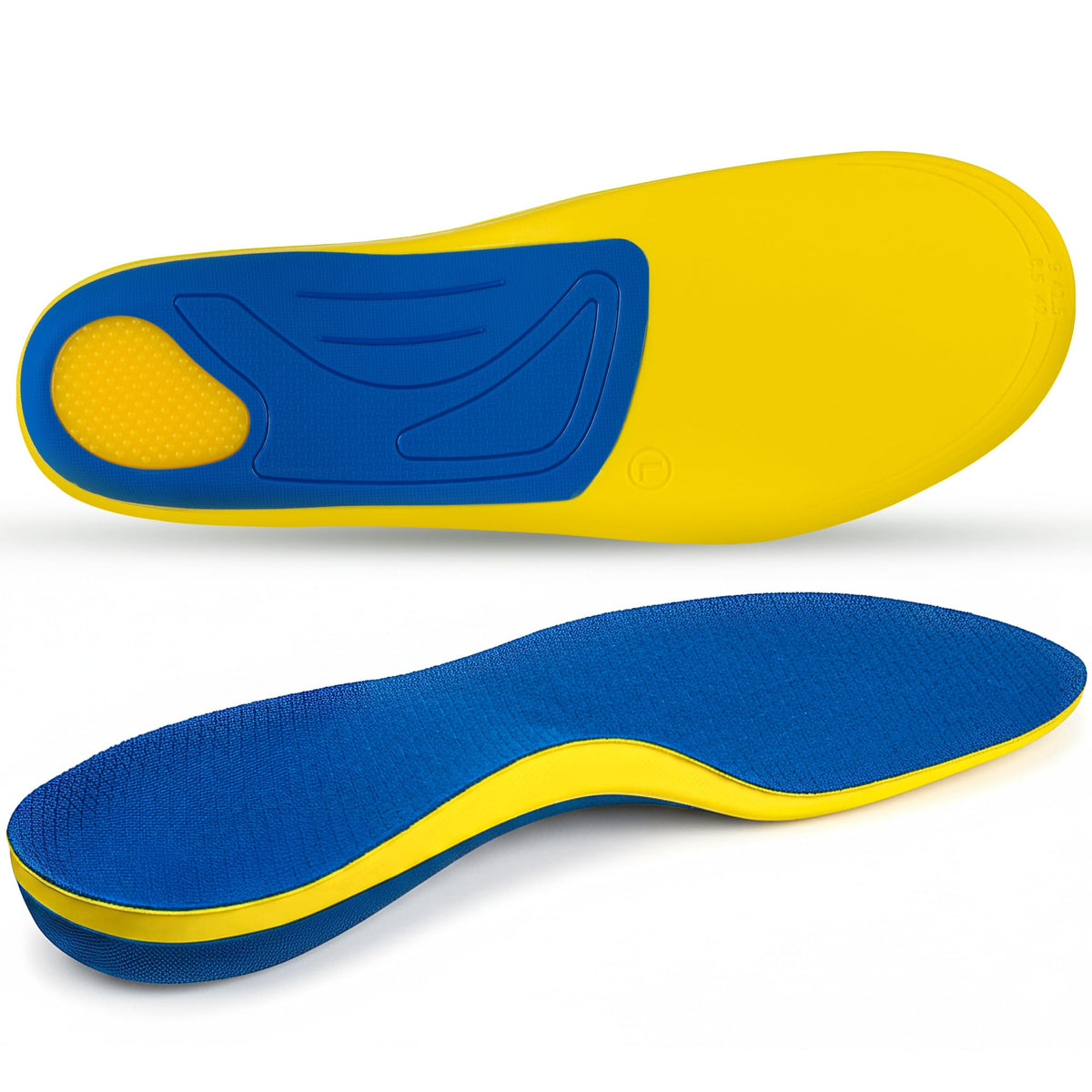 Atlas Arch Support Insoles with deep arch lift for improved alignment.