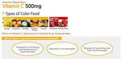 ATOMY Colorfood Vitamin C powder stirred into water for a refreshing drink