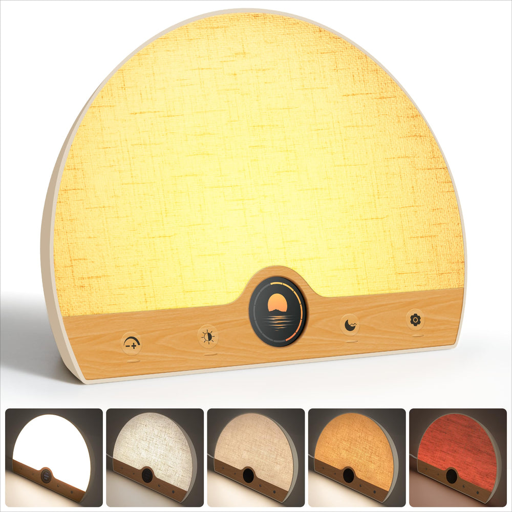 ATOROBROS light therapy lamp delivers 10,000 lux for energized mornings.