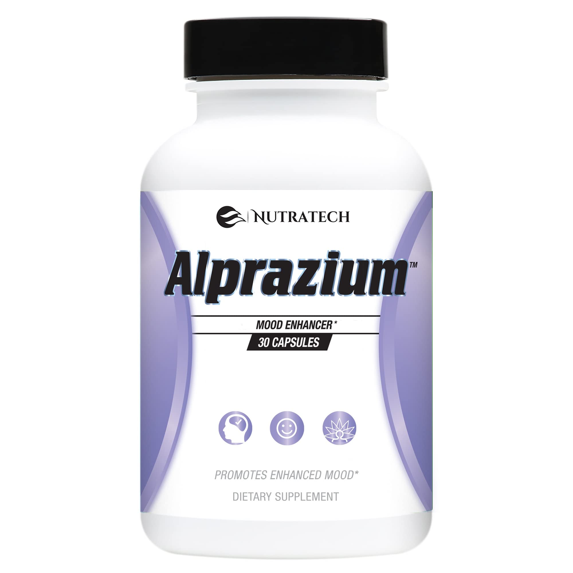 Atrafen Alprazium bottle-front offers fast relief of daily stress and calmer focus