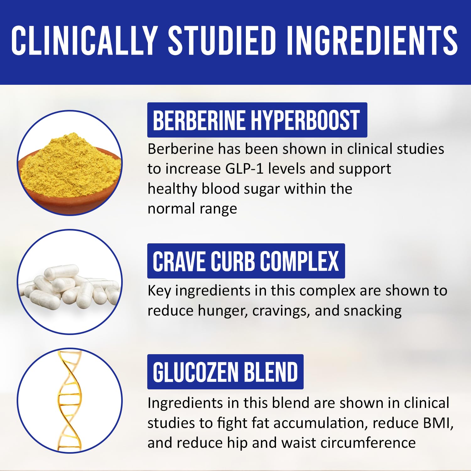 Atrafen GLP Ultra capsules close-up showing appetite control and energy balance.
