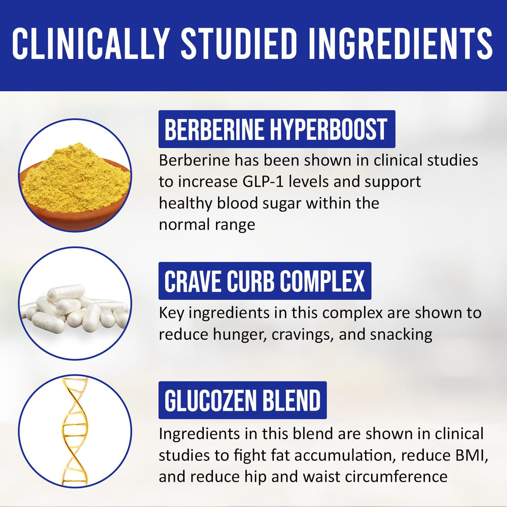 Atrafen GLP Ultra capsules close-up showing appetite control and energy balance.