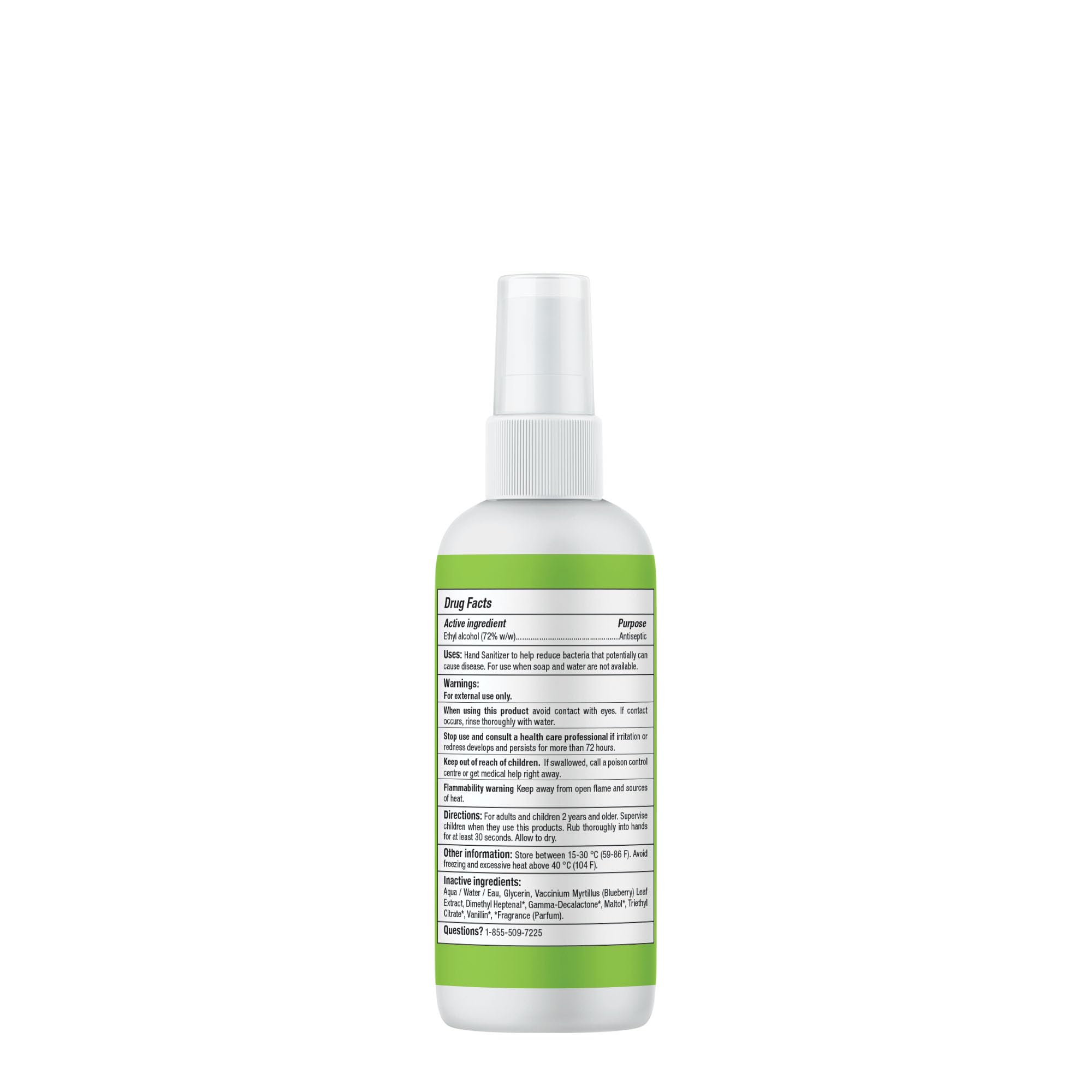 ATTITUDE recyclable HDPE bottle, vegan friendly packaging.