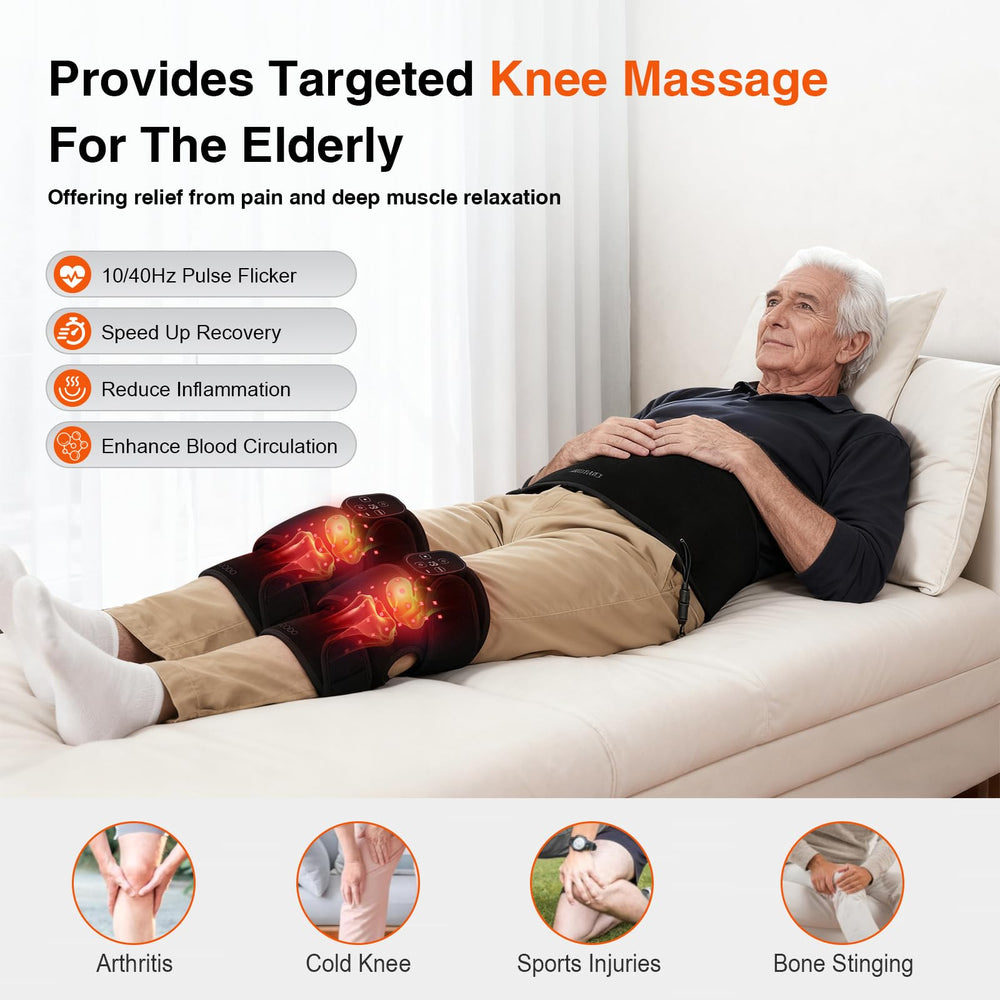 AUDODO adjustable knee brace strap ensures secure, personalized fit.