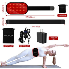 Audodo controller with USB cable showing five modes and timer