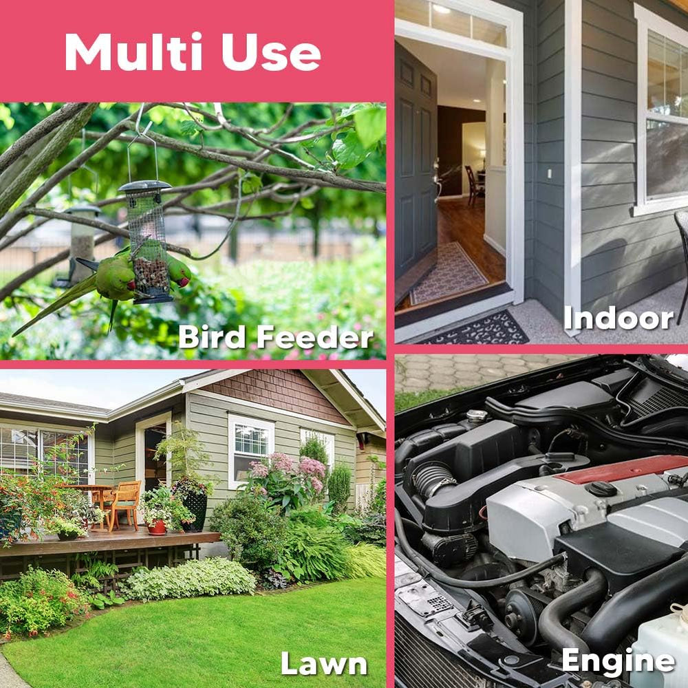 AUDQQM Plant-based ingredients create a gentle, effective outdoor deterrent.