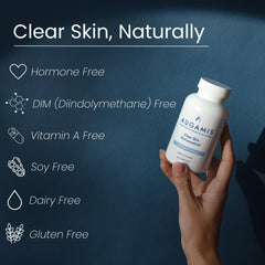 Augamis ingredient panel shows 15 active ingredients across four pathways
