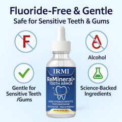 Aultink Irmi Remineral Tooth Armor travel-friendly 60ml bottle.
