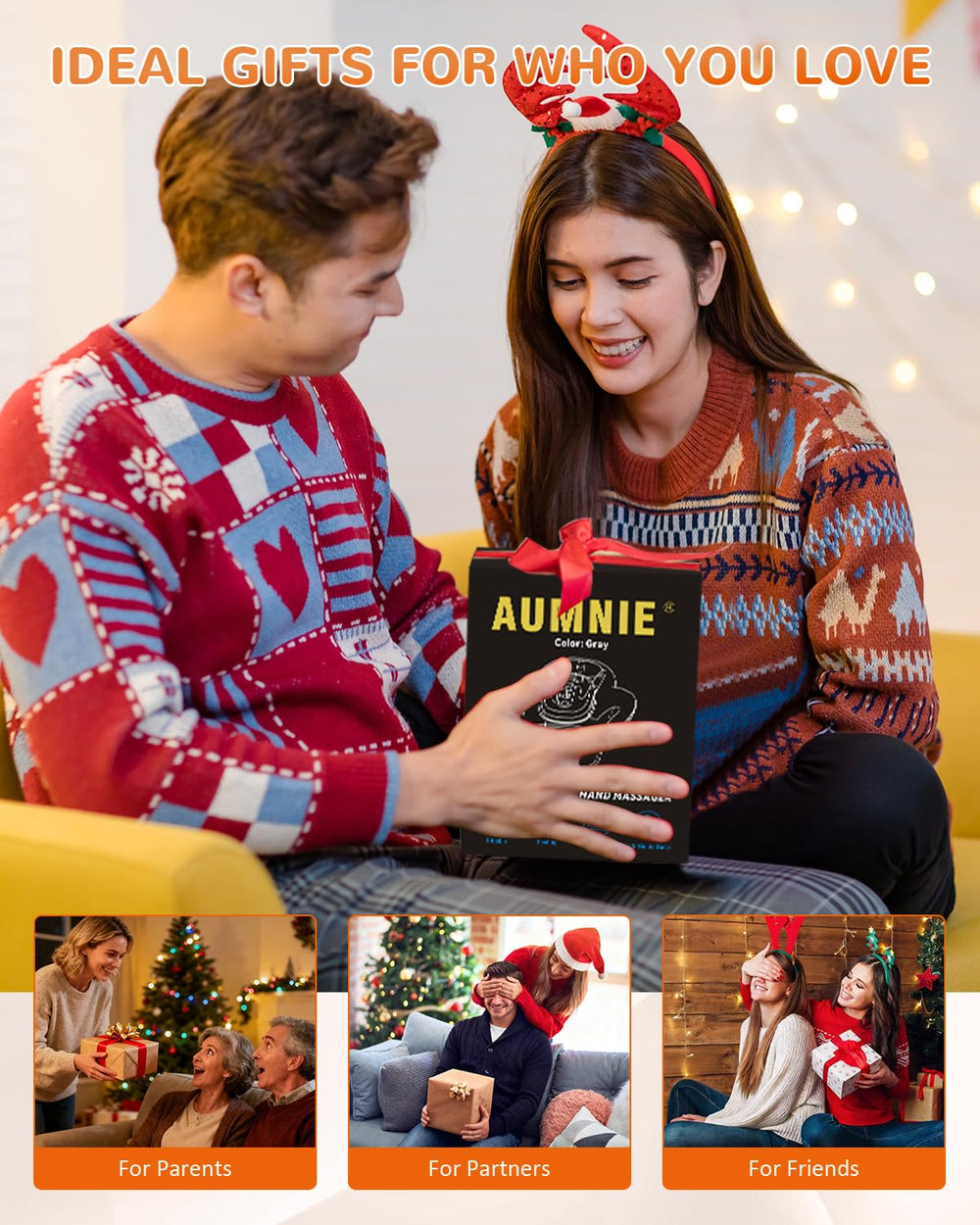 AUMNIE easy-use gift-ready design suitable for any occasion.