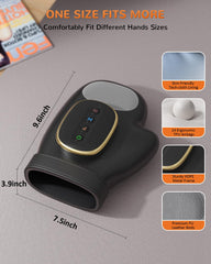 User wearing the AUMNIE massager for daily routine relief