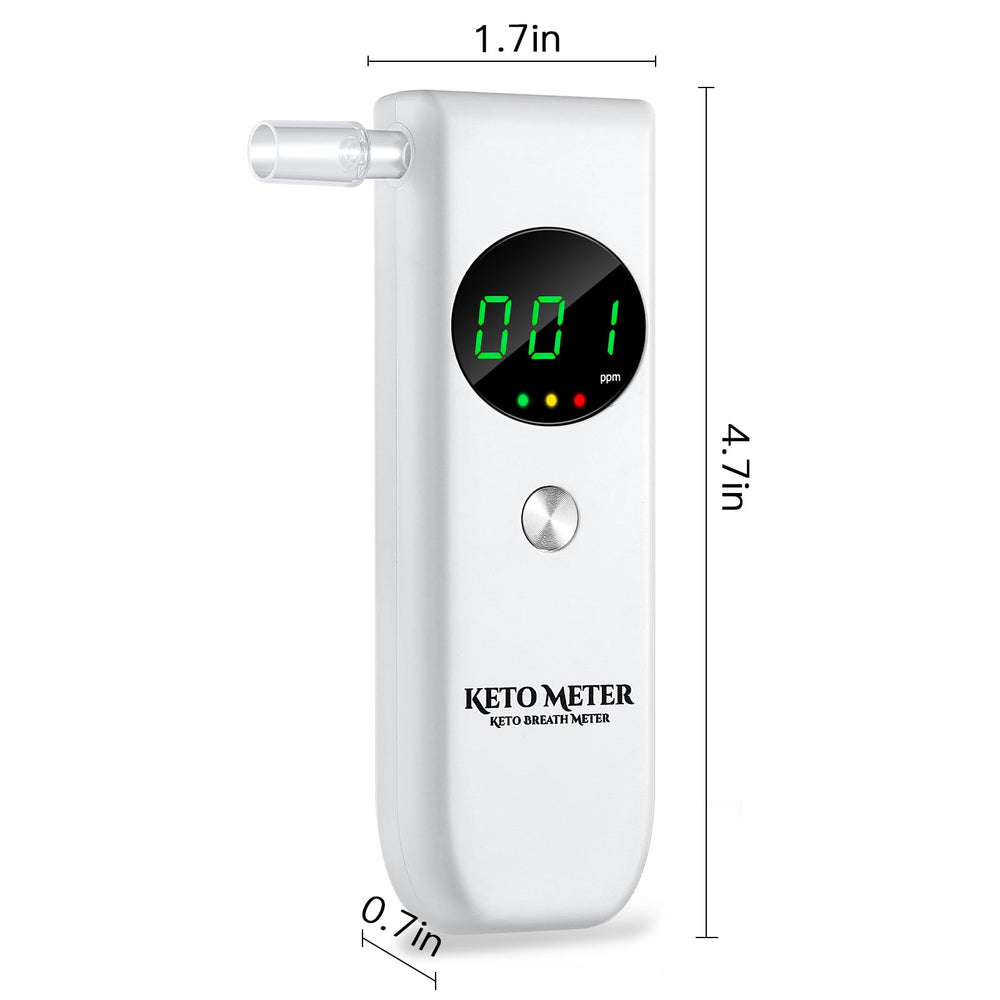 Compact packaging includes setup guide and accessories for home testing