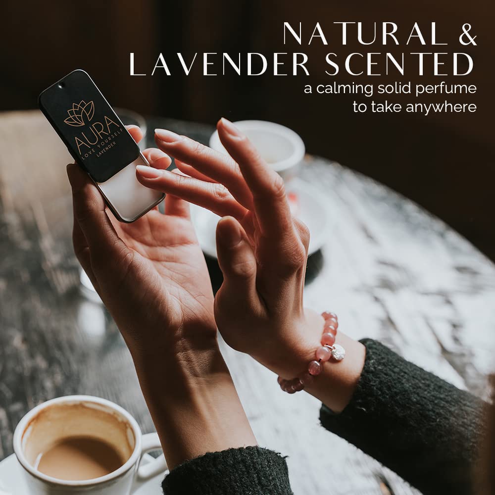 Aura Love Yourself lavender calming balm for quick soothing moments