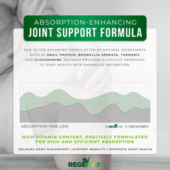 Aura Vitamins Regemax Boswellia Serrata illustrates natural anti-inflammatory-inspired support.