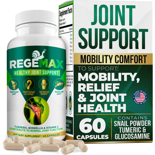 AURA VITAMINS REGEMAX bottle front showing joint support