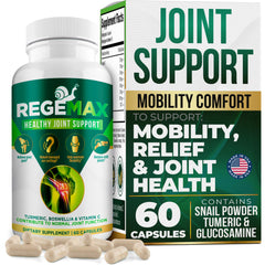 AURA VITAMINS REGEMAX bottle front showing joint support