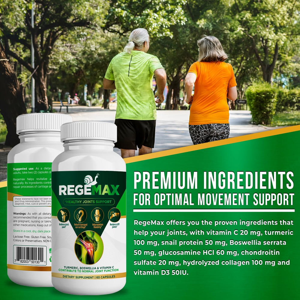 Aura Vitamins Regemax packaging box and sleeve.