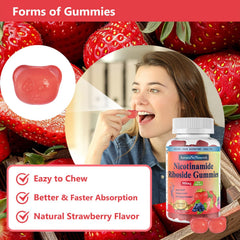 AuraraNeNourish NAD vegan-friendly icon on gummies package