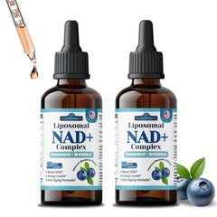 AuraraNeNourish liposomal NAD+ drops bottle for fast-absorption daily energy support