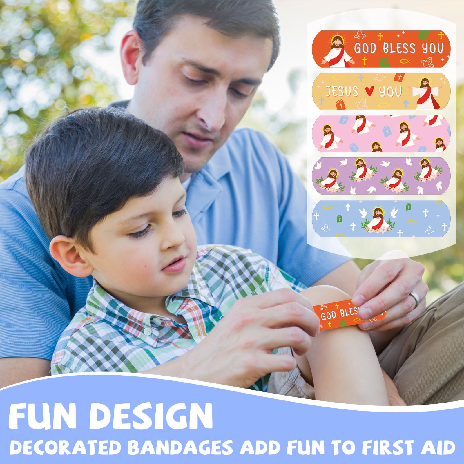 Aurelema waterproof bandages keep wounds protected during play
