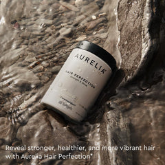AURELIA Hair Perfection dosage spoon, simple daily routine.