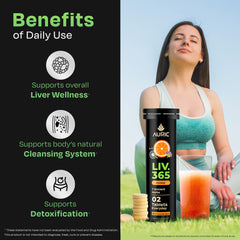 Auric Liver Support ingredients turmeric-ginger-garlic, flavorful blend supporting daily wellness.