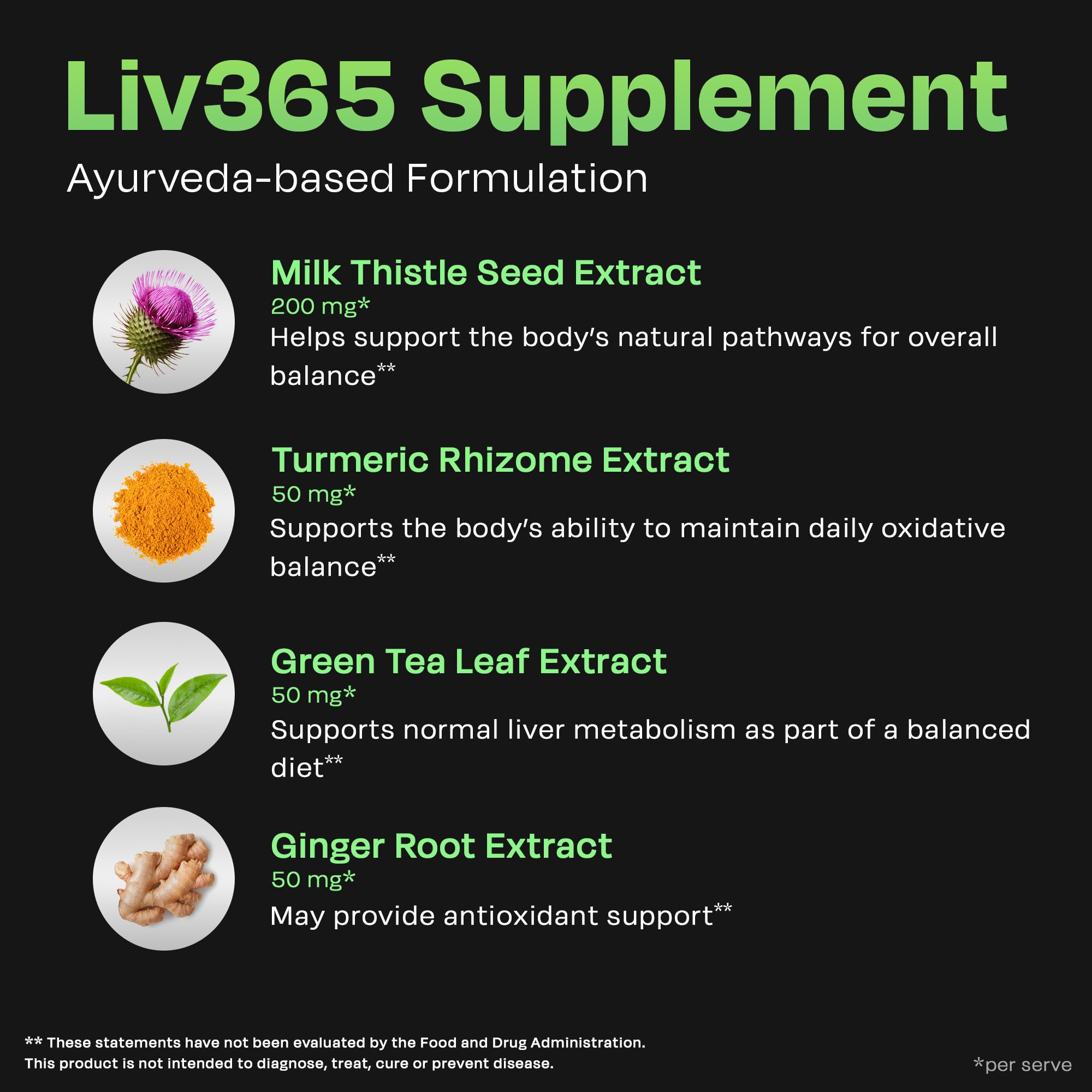 Auric Liv365 lemon label highlighting herbal detox ingredients