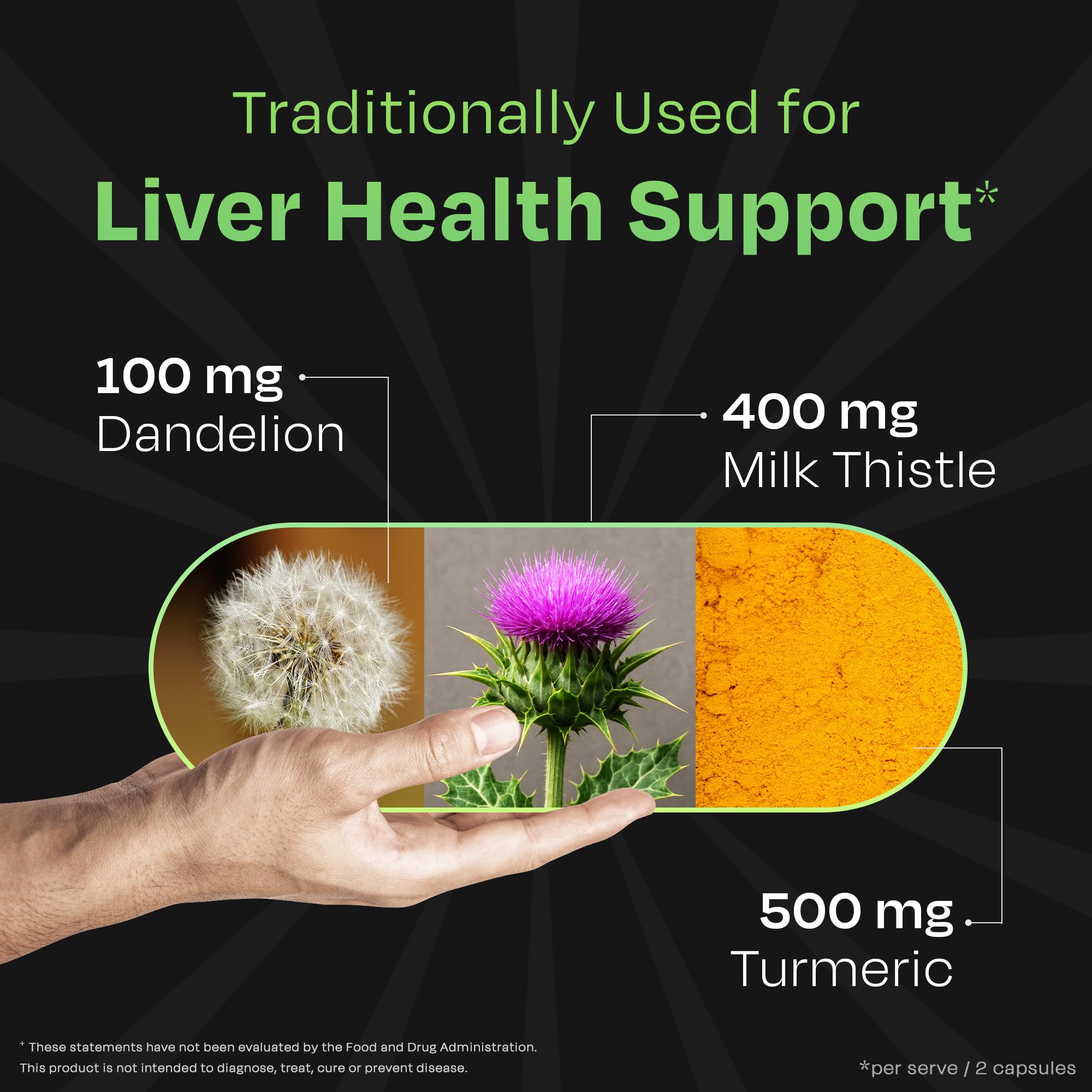 Auric Liver Support milk thistle herbs highlight traditional liver support ingredients.