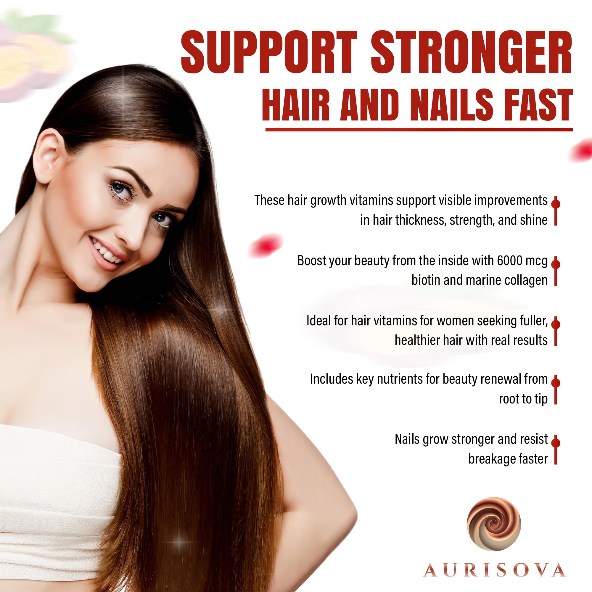 Aurisova Everyday Glow passion fruit gummy highlights refreshing aroma and flavor